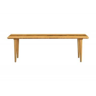 Greenington Azara Bench in Caramelized - Front