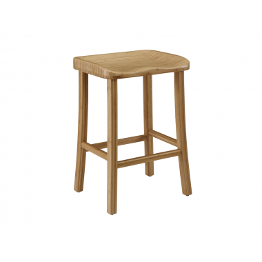 Caramelized Tulip 26" Counter Height Stool