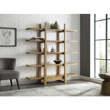 Greenington Caramelized Magnolia Shelf - Lifestyle Photo
