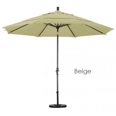 California Umbrella 11' Aluminum Market Umbrella Collar Tilt DV Bronze - Pacifica Hover