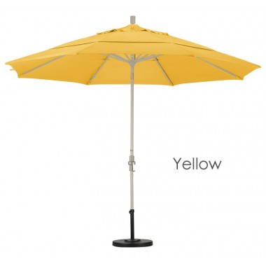 California Umbrella 11' Aluminum Market Umbrella Collar Tilt DV Sand - Pacifica Hover
