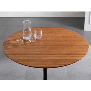 Greenington Soho 36" Round Table - Amber Hover