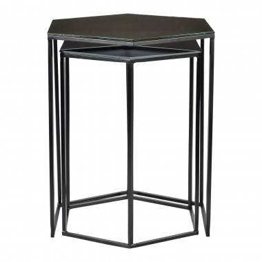 Polygon Accent Tables Set Of Two