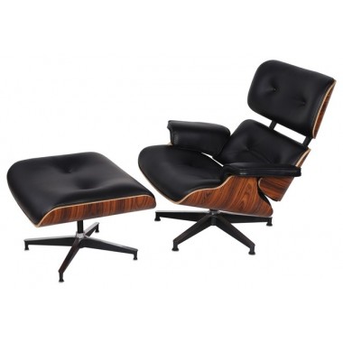 Mobili Modern Hampton Chair with Ottoman