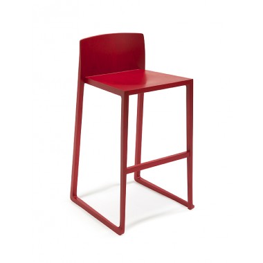 Osidea Furniture Hanna Bar Stool (30" Seat Height) in Walnut/Oak/White/Black/Red/Grey Finish Hover