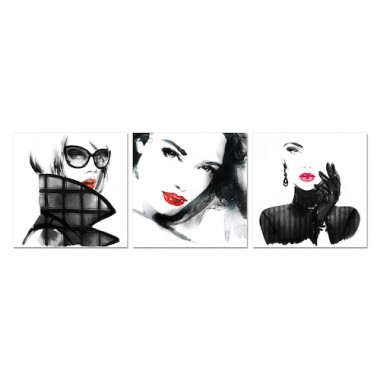 Bellini Modern Living Acrylic Picture of Her - LUXURIOUS