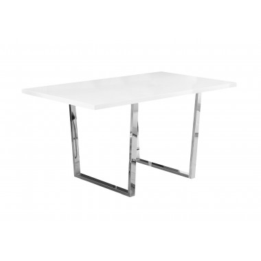 Dining Table - 36"X 60" White Glossy