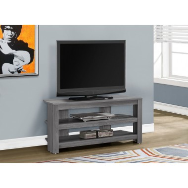 Tv Stand - 42"l - Grey Corner