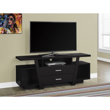 Monarch Specialties TV Stand - Storage Drawers - 60"L Hover