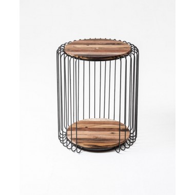 Nova Solo Barca Round Side Table Hover