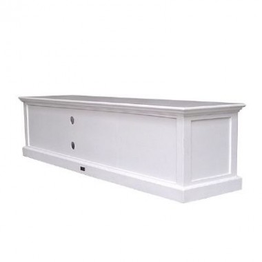 Nova Solo HALIFAX White Mahogany TV Console & Media Center Hover