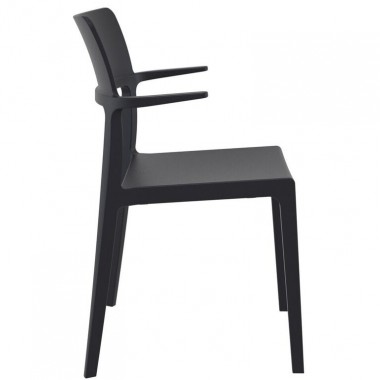 Compamia Plus Arm Chair Black/White/Red Hover