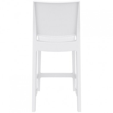 Compamia Maya Resin Barstool White/Black/Dark Gray/Dove Gray Hover