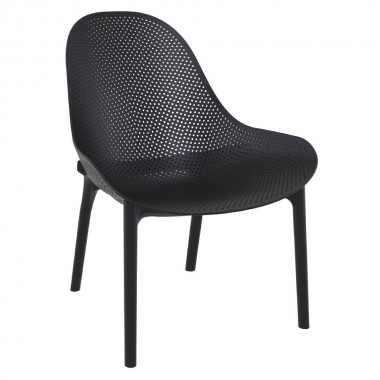 Compamia Sky Lounge Chair - BLACK - Perpective