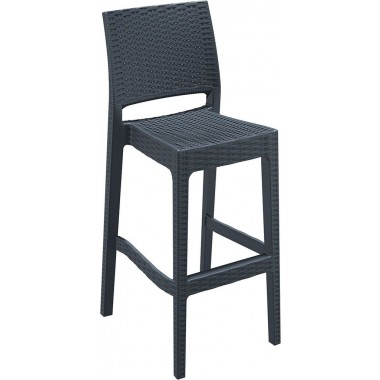 Compamia Jamaica Resin Wickerlook Barstool  Hover