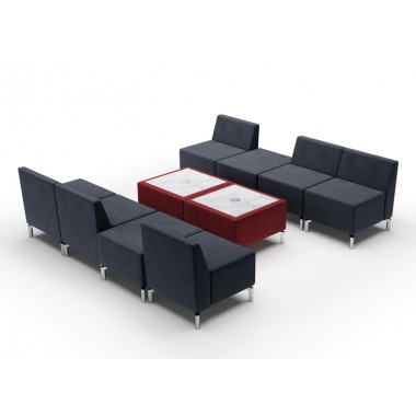 Jefferson Lounge Dream Series - Straight Straight 2 Tables