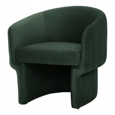 Moe's Home Collection Franco Chair Dark Green Hover