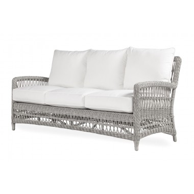 Mackinac Sofa in Putty Wicker 