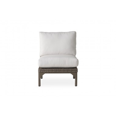 Lloyd Flanders Martinique Armless Sectional in Granite Hover