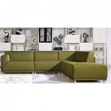 Diamond Sofa Moderna LF 5PC Modular Collection - Green