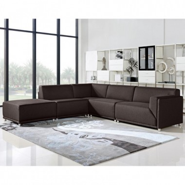 Diamond Sofa Moderna RF 5PC Modular Collection - CHOCOLATE