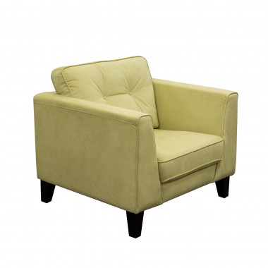 Diamond Sofa Napa Button Tuft Fabric Chair - PALE GOLD