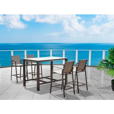 Whiteline Modern Living Vargas Outdoor Bar Table