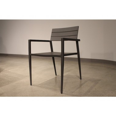 Whiteline Modern Living Venice Indoor / Outdoor Dining Armchair - Set of 4