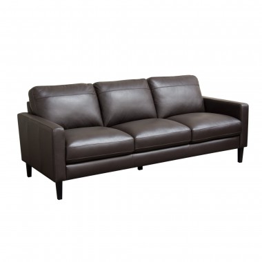 Diamond Sofa Omega Full Leather Sofa - CHOCOLATE