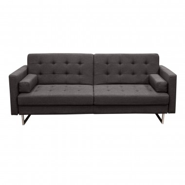 Diamond Sofa Opus Convertible Tufted Sofa - Grey