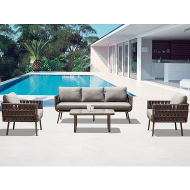 Whiteline Modern Living Oasis Indoor / Outdoor Set