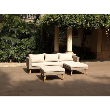 Whiteline Modern Living Indoor / Outdoor Harmonia Set