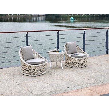 Whiteline Modern Living Canyon Indoor / Outdoor Set