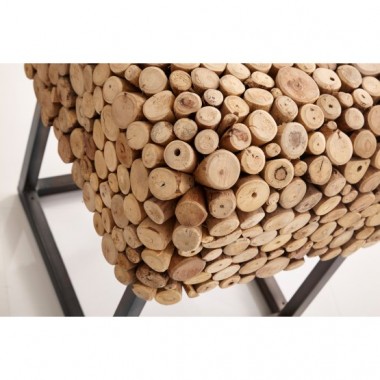 Bellini Modern Living Pebble Square End Table Hover
