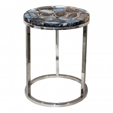 Moe's Home Collection Shimmer Agate Accent Table Hover
