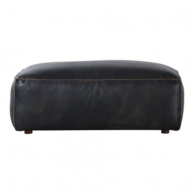 Moe's Home Collection Luxe Ottoman Antique Black Hover