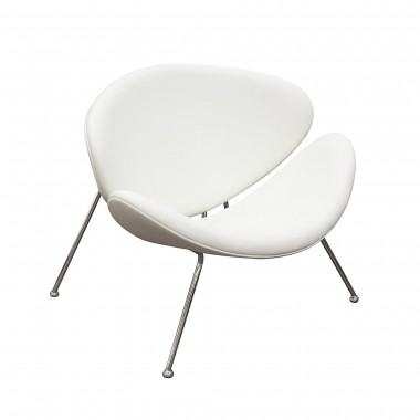Diamond Sofa Roxy Accent Chair with Chrome Frame  Hover