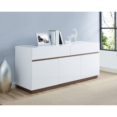 Serena Buffet Whole Body In High Gloss White - Lifestyle