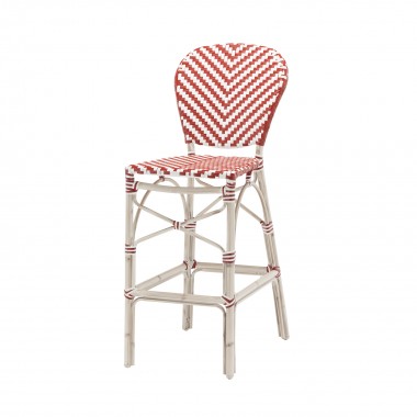 Paris Bar Side Chair - Vintage Red