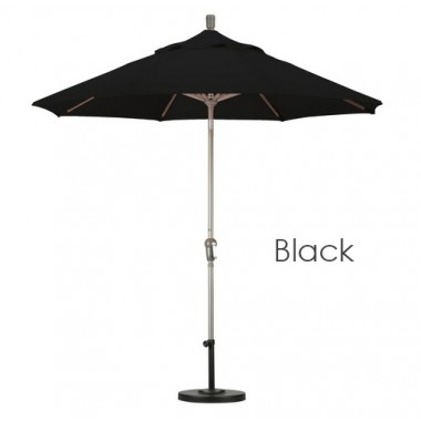 California Umbrella 9' Aluminum Market Umbrella Auto Tilt Champagne - Pacifica