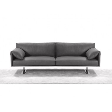 Whiteline Modern Living Gaber Sofa - Grey