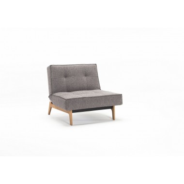 Innovation Living Splitback Elk Chair in Black Lacquered or Lacquered Oak Leg Hover