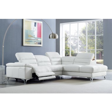 Johnson Sectional WIth Chaise On Right - Lifestyle