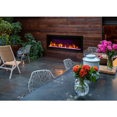 Remii 42" Basic Clean-face Electric Built-in With Glass With Black Steel Surround - Lifestyle