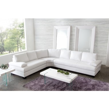 Diamond Sofa Vanity 3PC Sectional - WHITE or GREY