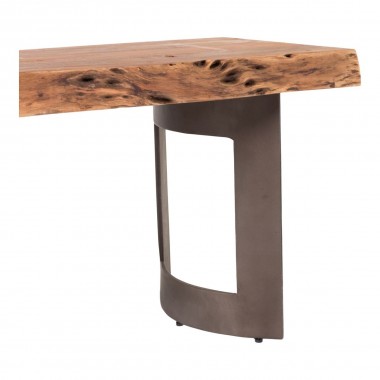 Moe's Home Collection Bent Extra Small Bench - Smoked Hover