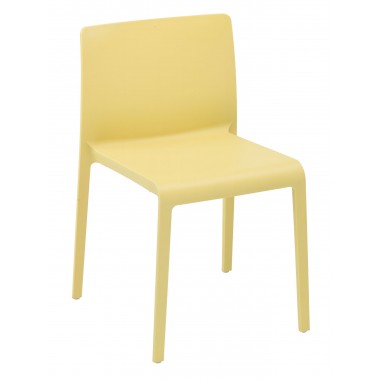 Injected Molded Polypropylene and Fiberglass Frame Chair - VOLT-S - Yellow