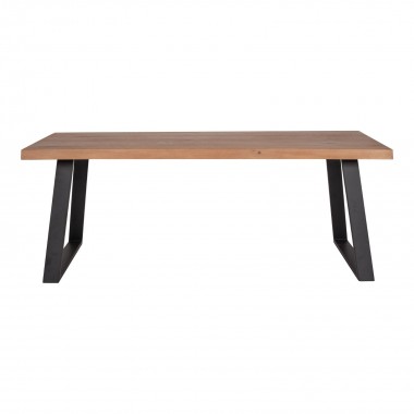 Moe's Home Collection Mila Live Edge Rectangular Dining Table Hover