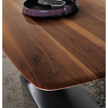 Bellini Modern Living Italian Home Zeta Dining Table 79" With Anthracite/White Base Hover