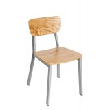 Hamilton Side Chair With Steel Wire Frame - Sand Black Finish